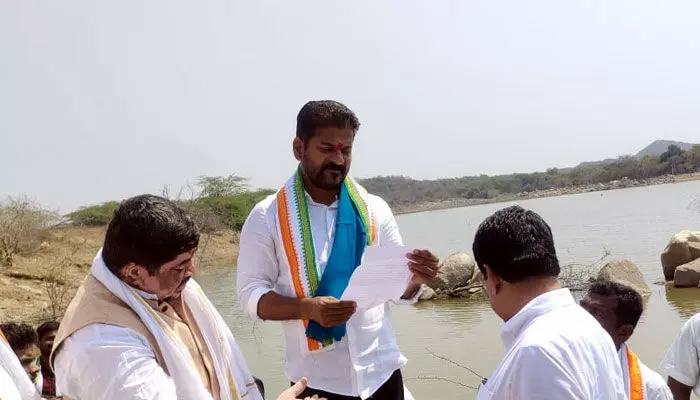 అధికారంలోకి రాగానే గండిపల్లి ప్రాజెక్ట్ పూర్తి చేస్తాం : రేవంత్ రెడ్డి అధికారంలోకి రాగానే గండిపల్లి ప్రాజెక్ట్ పూర్తి చేస్తాం : రేవంత్ రెడ్డి