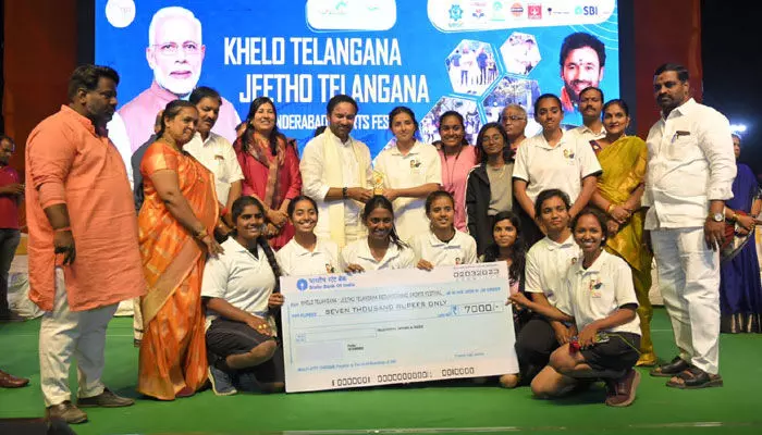 మోడీ ప్రధాని అయిన తర్వాత క్రీడల్లో అద్భుతమైన ఫలితాలు: కేంద్రమంత్రి కిషన్ రెడ్డి మోడీ ప్రధాని అయిన తర్వాత క్రీడల్లో అద్భుతమైన ఫలితాలు: కేంద్రమంత్రి కిషన్ రెడ్డి