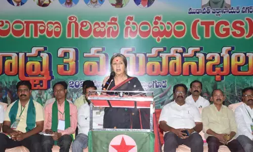 గిరిజనులు తమ హక్కులు, సంస్కృతిని కాపాడుకునేందుకు ఉద్యమించాలి: బృందా కారత్