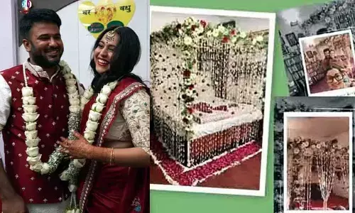 ఫస్ట్ నైట్ ఫొటోలను సోషల్ మీడియాలో షేర్ చేసిన బోల్డ్ బ్యూటీ.. నెటిజన్స్ ఫైర్