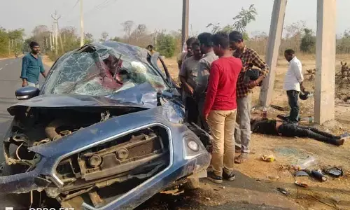 Palakonda: బారసాలకు వెళ్లి వస్తుండగా ప్రమాదం.. ఒకరి మృతి