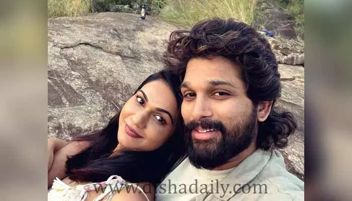 క్యూటీ అంటూ.. తన భార్యకు పెళ్లి రోజు శుభాకాంక్షలు తెలిపిన అల్లు అర్జున్ క్యూటీ అంటూ.. తన భార్యకు పెళ్లి రోజు శుభాకాంక్షలు తెలిపిన అల్లు అర్జున్