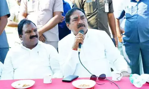 ఏనుగల్‌కు రానున్న కేటీఆర్.. ఏర్పాట్లను పరిశీలించిన మంత్రి ఎర్రబెల్లి దయాకర్ రావు