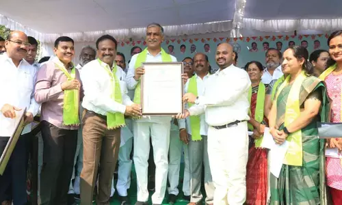 జీవో నెం.58,59 కింద 1,304 పట్టాల పంపిణీ: ఆర్థిక, వైద్య ఆరోగ్యశాఖ మంత్రి హరీశ్ రావు