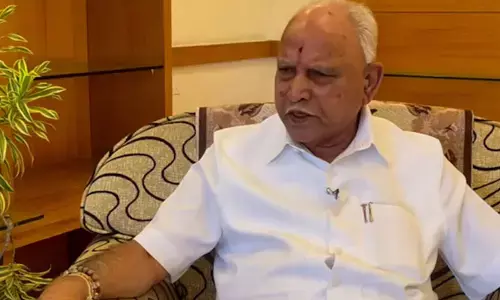 యడియూరప్పకు తృటిలో తప్పిన ప్రమాదం