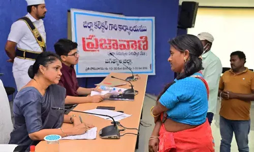 ప్రజావాణి ఫిర్యాదులను సత్వరమే పరిష్కరించాలి: కలెక్టర్ షేక్ యాస్మిన్ భాషా
