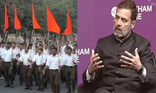 మరోసారి RSSను టార్గెట్ చేసిన రాహుల్ గాంధీ..