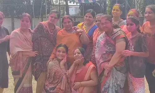 కాగజ్‌నగర్‌లో ఘనంగా హోలీ వేడుకలు