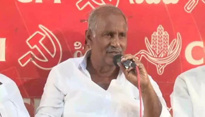అవసరమైతే తల ఇస్తాం.. కానీ తల వంచం: పొత్తులపై కూనంనేని కీలక వ్యాఖ్యలు అవసరమైతే తల ఇస్తాం.. కానీ తల వంచం: పొత్తులపై కూనంనేని కీలక వ్యాఖ్యలు