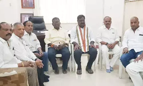 ఉపాద్యాయ ఎమ్మెల్సీ ఎన్నికల్లో కాంగ్రెస్ మద్దతు హర్షవర్ధన్ రెడ్డికే: నందికంటి