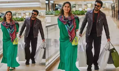 Ram Charan : టాప్ హీరో కొడుకైనా..  భార్యతో ఉన్నప్పుడు ఆ పని చేయాల్సిందేనంటున్న ఫ్యాన్స్!