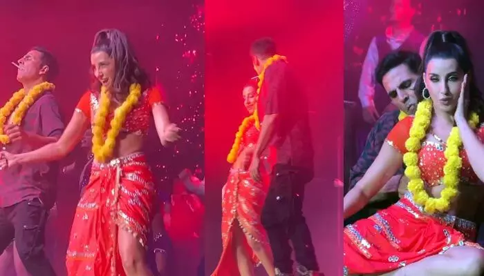 Nora Fatehi: సమంతలా చెయ్యడం నీవల్ల కాదంటూ నోరా ఫతేహిని ట్రోల్ చేస్తున్న నెటిజన్లు Nora Fatehi: సమంతలా చెయ్యడం నీవల్ల కాదంటూ నోరా ఫతేహిని ట్రోల్ చేస్తున్న నెటిజన్లు
