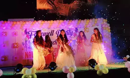 నలందలో వీడ్కోలు సంబరాలు..
