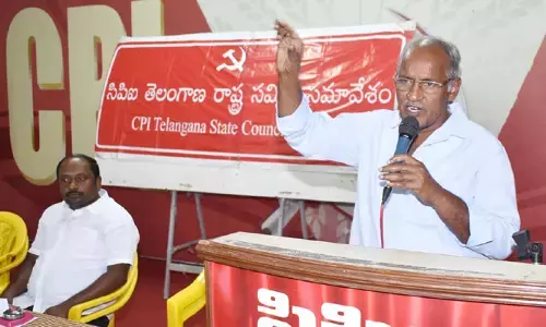 బుల్డోజర్ పాలన ప్రజాస్వామ్యమా?.. సీపీఐ రాష్ట్ర కార్యదర్శి కూనంనేని