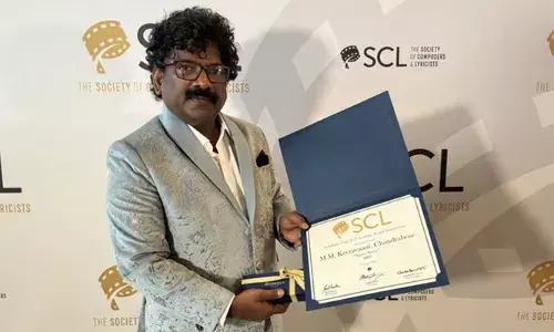 ఆర్ఆర్ఆర్ కు మరో అంతర్జాతీయ అవార్డ్.. చంద్రబోస్ ఫుల్ ఖుష్