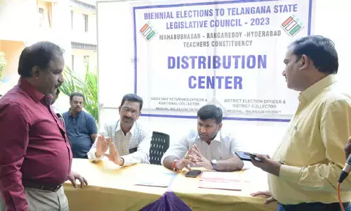 రేపే ఉపాధ్యాయ ఎమ్మెల్సీ ఎన్నికలు