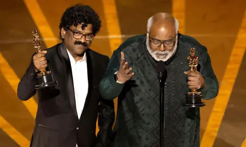 oscars 2023-Naatu Naatu: గర్వంగా ఉంది.. MM కీరవాణి ఎమోషనల్ స్పీచ్ (వీడియో)