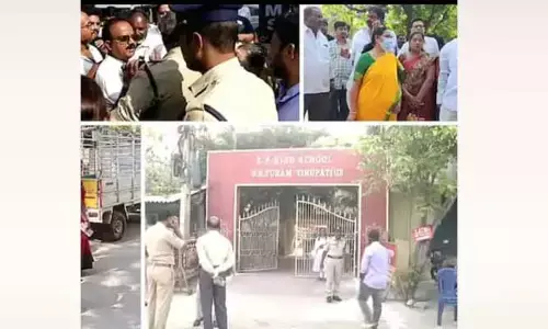 తిరుపతిలో ఉద్రిక్తత.. టీడీపీ లీడర్ల అరెస్ట్