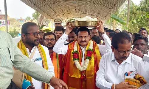 సిద్ధ రామేశ్వరాలయంలో కన్నుల పండువగా స్వామి వారి కల్యాణం
