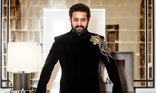 తారక్ సూట్‌పై పులి బొమ్మ.. దానికి చిహ్నమట!
