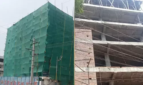 అడ్డగోలుగా నిర్మాణాలు.. ఆకాశమే హద్దుగా భవల అంతస్తులు