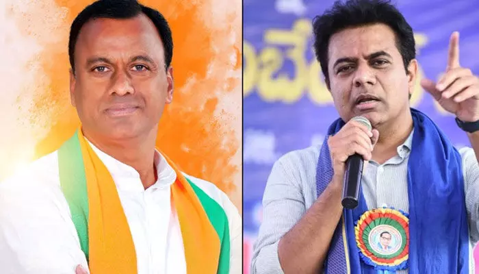 మీ ప్రయత్నాలు సాగవు.. కేటీఆర్ పై కోమటిరెడ్డి విమర్శలు మీ ప్రయత్నాలు సాగవు.. కేటీఆర్ పై కోమటిరెడ్డి విమర్శలు