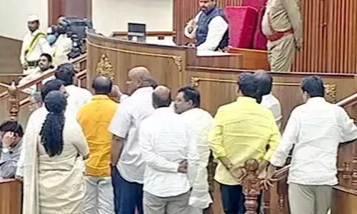 AP బడ్జెట్..అసెంబ్లీ నుంచి టీడీపీ సస్పెన్షన్..