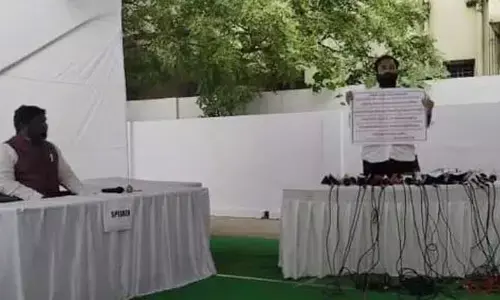 MlA Mock Assembly: నాలుగు గంటలకు పైగా నిల్చున్నా సమయం ఇవ్వలేదు...