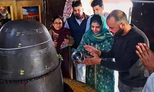 శివుడికి సేవ చేయడంపై మెహబూబా ముఫ్తీ స్పందన
