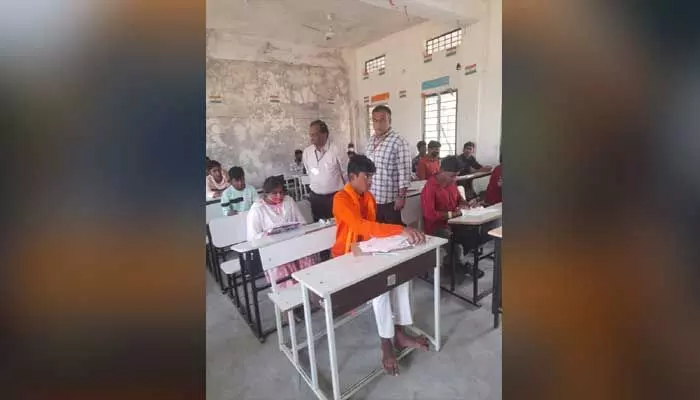 ఇంటర్ మొదటి సంవత్సరం పరీక్షకు 823 విద్యార్థులు గైర్హాజరు.. ఇంటర్ మొదటి సంవత్సరం పరీక్షకు 823 విద్యార్థులు గైర్హాజరు..