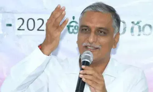 కాళేశ్వరం జాతీయ హోదాపై తప్పుడు ప్రచారం.. మంత్రి హరీశ్ రావు