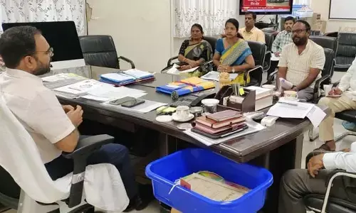 జీఓ 59 స్థలాల రిజిస్ట్రేషన్లను వేగవంతం చేయండి: కలెక్టర్ శశాంక