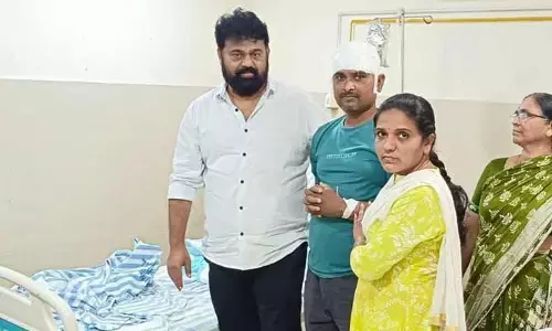 రిపోర్టర్ ప్రాణాలు కాపాడిన శివరామకృష్ణ