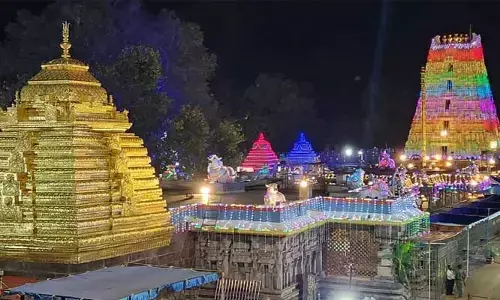 Srisailam: ఉగాది ఉత్సవాలకు సిద్ధం