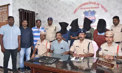 జల్సాల కోసం చోరీలకు పాల్పడుతున్న నలుగురి అరెస్టు..