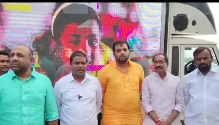 16 వీడియో స్క్రీన్ వాహనాల ప్రారంభం.. 16 వీడియో స్క్రీన్ వాహనాల ప్రారంభం..