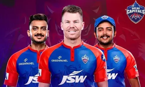 కొత్త జెర్సీ లాంచ్ చేసిన ఢిల్లీ కేపిటల్స్..