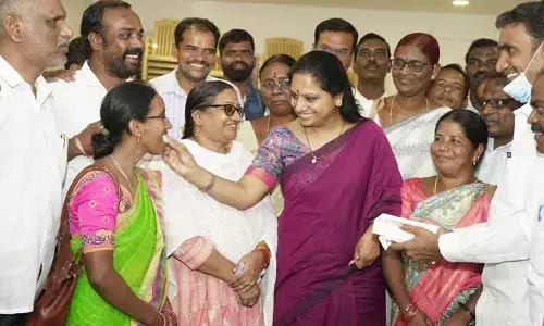 దేశంలోనే ఉద్యోగులకు అత్యధికంగా వేతనాలు ఇస్తున్న రాష్ట్రం తెలంగాణ : కల్వకుంట్ల కవిత