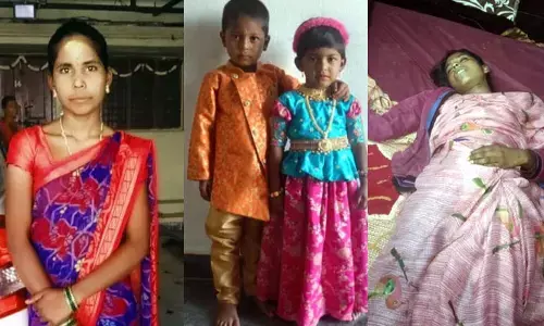 దారుణం.. భార్యను గొంతు నులిమి చంపిన భర్త