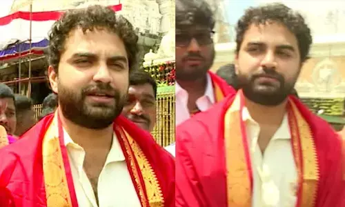 సూపర్ ధమ్కీ ఇవ్వాలని శ్రీవారిని కోరుకున్న దాస్