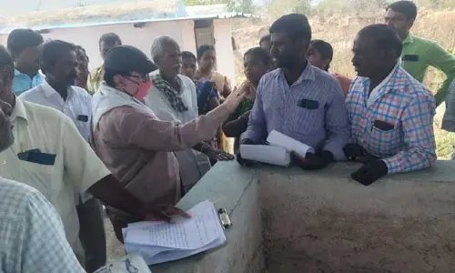 ఏడి సర్వే పై భగ్గుమన్న బాధితులు..