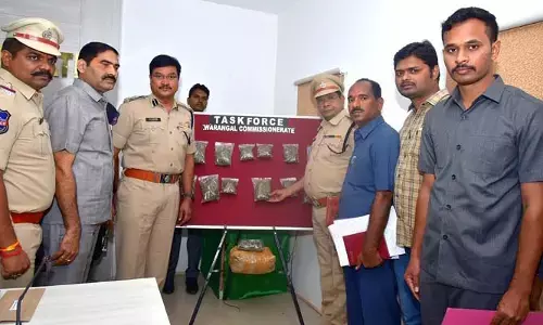 కొబ్బరి బొండాల ముసుగులో గంజాయి స్మగ్లింగ్.. ముగ్గురి అరెస్ట్