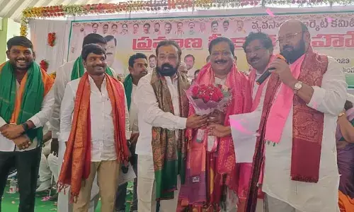 జనగామ వ్యవసాయ మార్కెట్ కమిటీ ప్రమాణస్వీకారం..