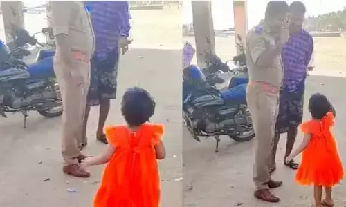 ఈ పాప చేసిన పనికి ఎవరైనా ఫిదా కావాల్సిందే..!