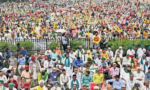రైతాంగ డిమాండ్లకు ఉద్యోగుల మద్దతు