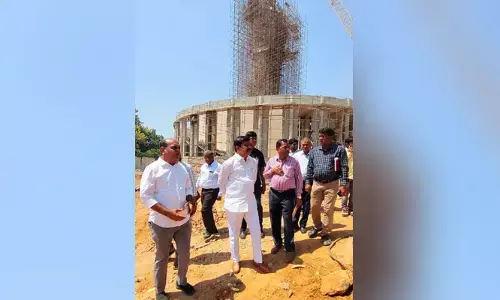 ఏప్రిల్ 10లోగా అంబేద్కర్ విగ్రహ పనులు పూర్తి చేయాలి.. మంత్రి వేముల ప్రశాంత్ రెడ్డి