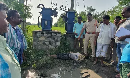 విద్యుత్ షాక్⁬తో రైతు మృతి