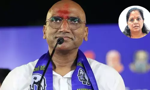 ఎమ్మెల్సీ కవితపై ఆర్ఎస్ ప్రవీణ్ సంచలన ట్వీట్..!
