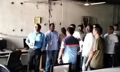 బిఎస్ఎన్ఎల్ అగ్ని ప్రమాదంలో భారీగా ఆస్తి నష్టం..