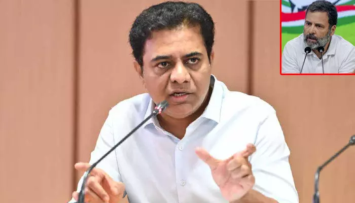 రాహుల్ పై అనర్హత వేటు అప్రజాస్వామికం.. కేటీఆర్ రాహుల్ పై అనర్హత వేటు అప్రజాస్వామికం.. కేటీఆర్